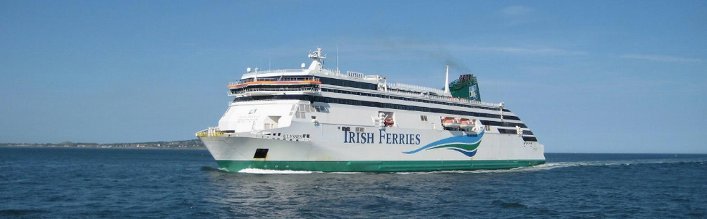 Irish Ferries, Ferries, location of Irish Ferries with map in